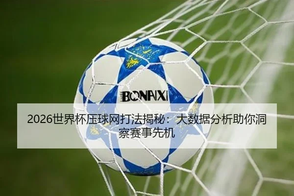 2026世界杯压球网打法揭秘：大数据分析助你洞察赛事先机